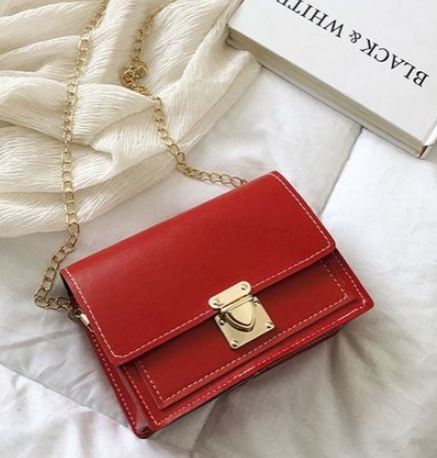 PB161 Red Shoulder Bag