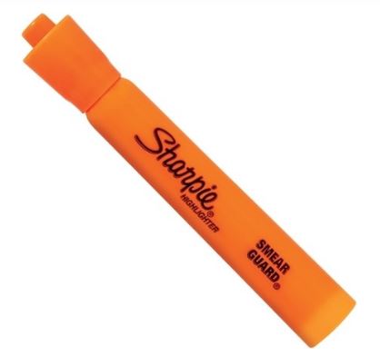 FS42O Sharpie Chisel Tip Orange Highlighter