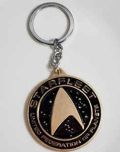 EC-K155 Rose Gold Spacecraft Keychain