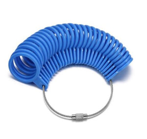 C05 Blue Ring Size Tool Finger Sizing Set