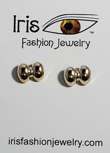 AZ530 Rose Gold Bow Design Earrings