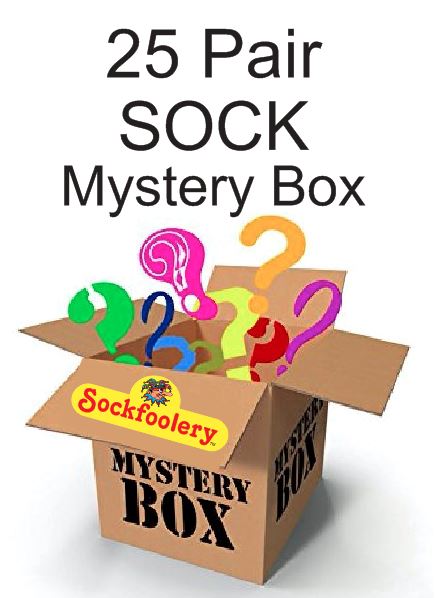 25 Pair Socks Mystery Box