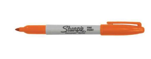 C35 Sharpie Fine Point Permanent Marker Orange