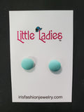 A55 Little Ladies Pastel Dot Earring Assortment Pack of 12