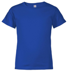 FS78 Blue T Shirt Youth SIZE Medium