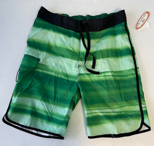 FS36 Green Design Men's Swim Shorts SIZE XL