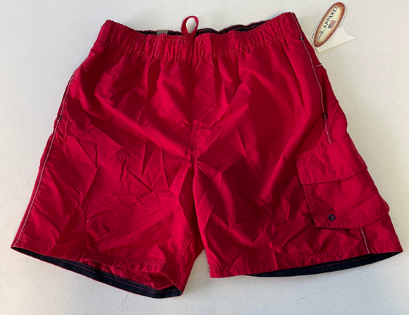FS82 Red Men's Swim Shorts SIZE XL