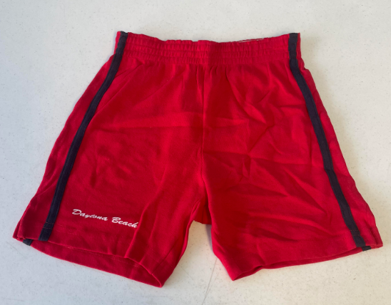 FS228 Red Daytona Beach Kids Shorts SIZE XL