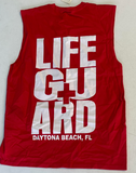 FS215 Red Lifeguard Tank Top Size Large