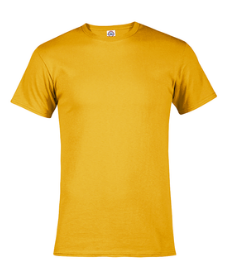 FS126 Yellow T Shirt Adult SIZE XL