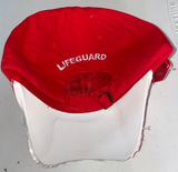 FS752 Red Lifeguard Baseball Cap