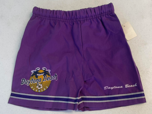 FS46 Purple Daytona Beach Kids Shorts SIZE XL