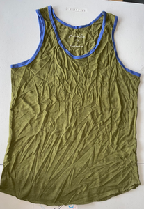 FS490 Army Green & Blue Men's Tank Top SIZE Small