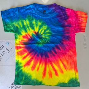 FS765 Tie Dye Kids Shirt SIZE Small