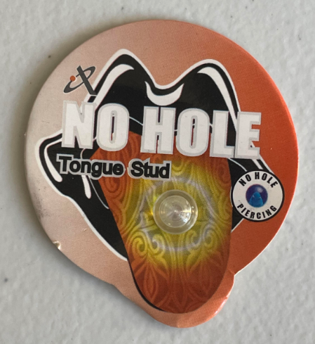 FS693 No Hole Tongue Stud