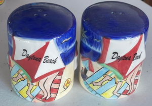 FS784 Daytona Beach Florida Salt & Pepper Shaker